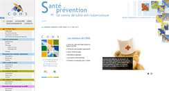 Desktop Screenshot of cdhs.fr